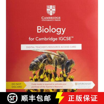 预订 Cambridge IGCSE Biology Digital Teacher's Resource Access Card [9781108947473]