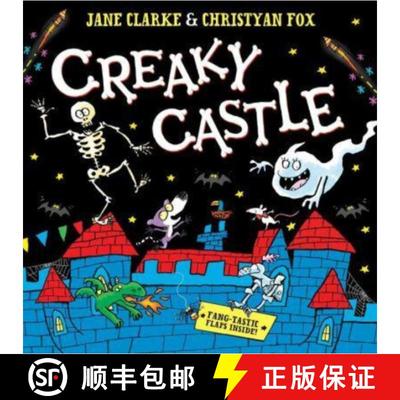【3-4周达】Creaky Castle : A halloween lift-the-flap book [9781398535978]