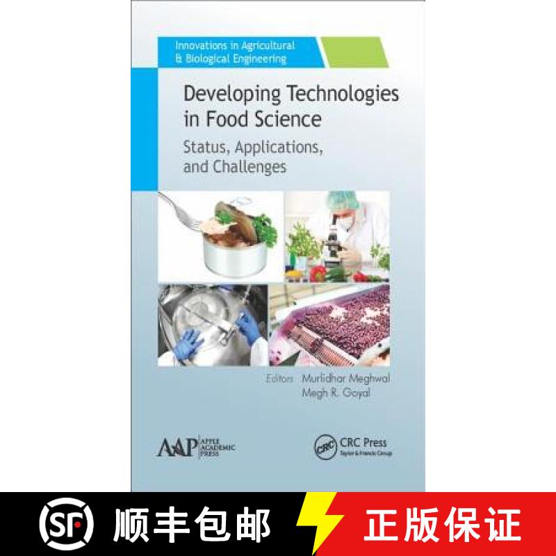 【3-4周达】Developing Technologies in Food Science: Status, Applications, and Challenges [9781771884471]