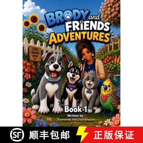【3-4周达】Brody and Friends Adventures Book 1 [9798996097517]