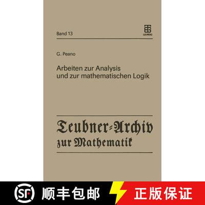 【3-4周达】Arbeiten zur Analysis und zur mathematischen Logik [9783211958469]