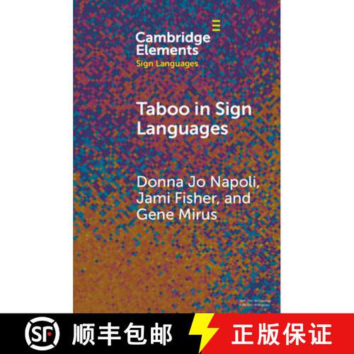 预订 Taboo in Sign Languages [9781009291958]