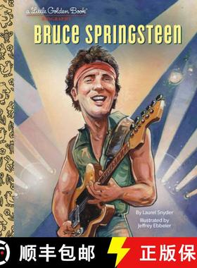 【3-4周达】Bruce Springsteen a Little Golden Book Biography [9780593569801]