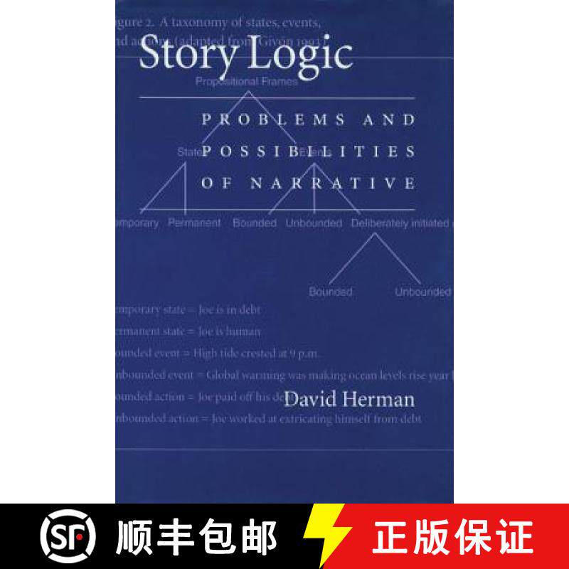 【3-4周达】Story Logic: Problems and Possibilities of Narrative [9780803273429] - 实物图