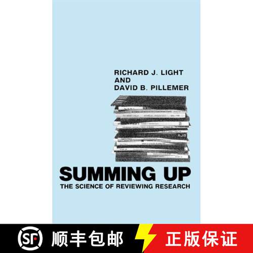 【3-4周达】Summing Up – The Science of Reviewing Research (Paper) [9780674854314]