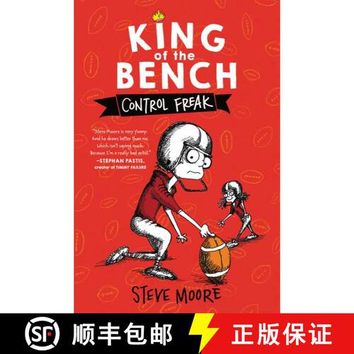 【3-4周达】精装 King of the Bench: Control Freak [9780062203328]
