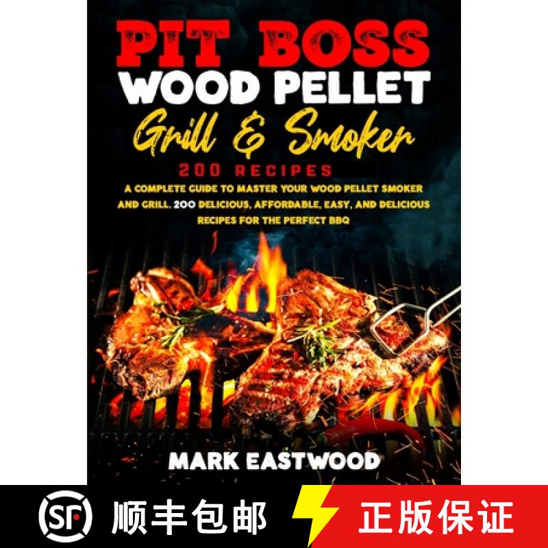 【2-3周达】Pit Boss Wood Pellet Grill & Smoker Cookbook [9781801886321]