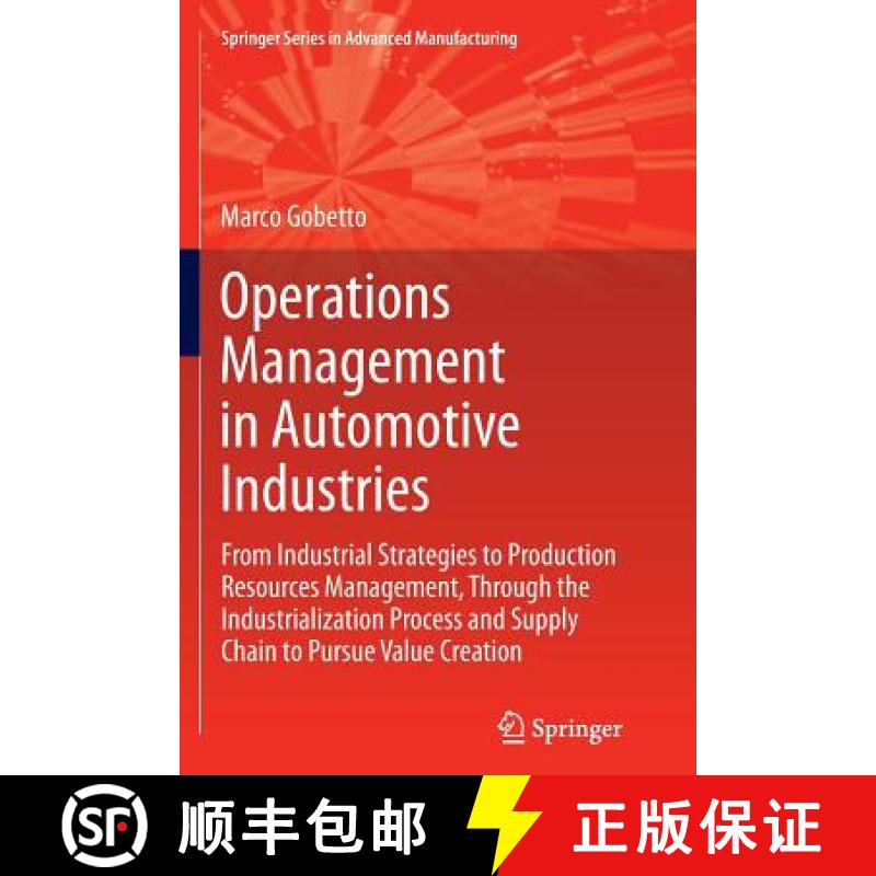 【3-4周达】Operations Management in Automotive Industries: From Industrial Strategies to Production R... [9789402401394]