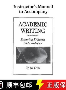 【3-4周达】Academic Writing Instructor's Manual: Exploring Processes and Strategies [9780521657679]