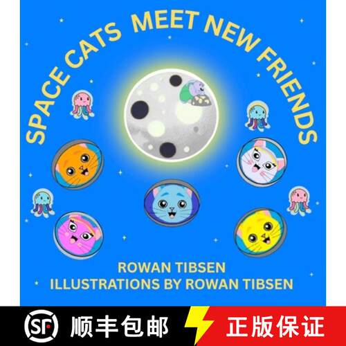 【3-4周达】Space Cats Meet New Friends [9789769730526]