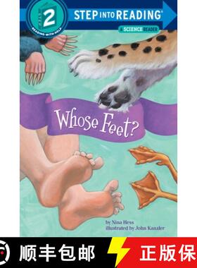 【3-4周达】Whose Feet? (Step into Reading) [9780375826238]
