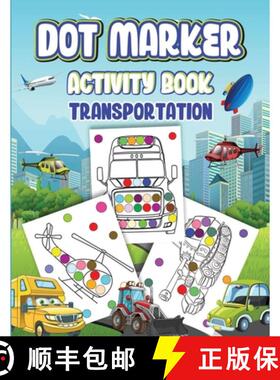 预订 Dot Markers Activity Book Transportation [9798869232854]