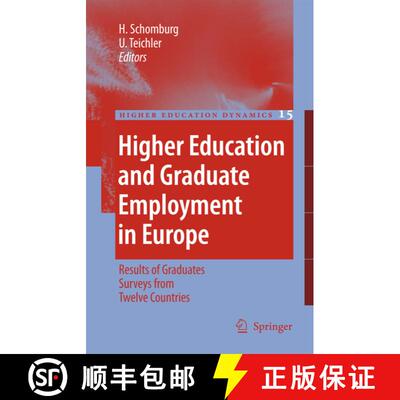 【3-4周达】Higher Education and Graduate Employment in Europe : Results from Graduates Surveys from T... [9789048172979]