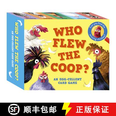 【3-4周达】Who Flew the Coop? : An Egg-cellent Card Game: Can you find the missing chicken? [9781836001089]