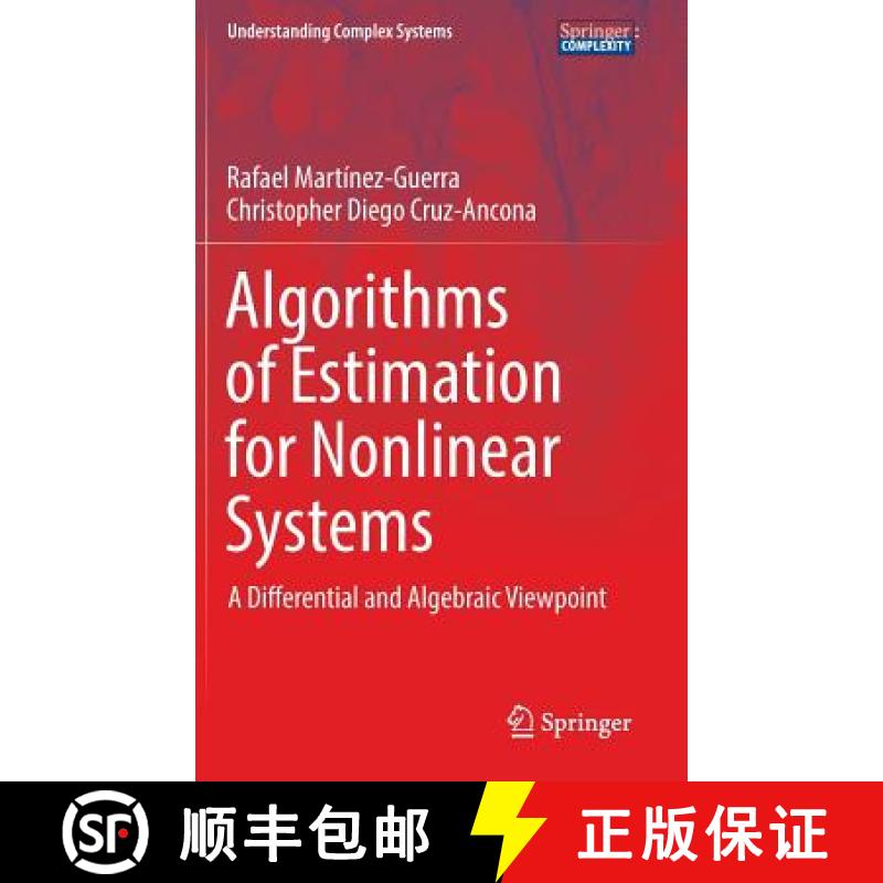 【3-4周达】Algorithms of Estimation for Nonlinear Systems : A Differential and Algebraic Viewpoint [9783319530390]