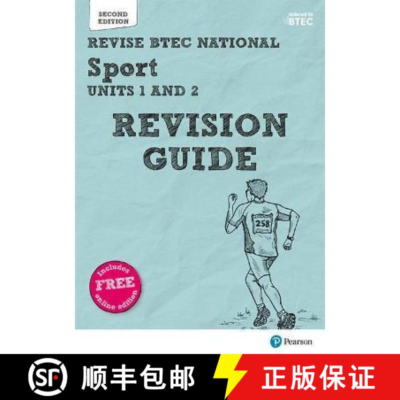 【3-4周达】Pearson REVISE BTEC National Sport Units 1 & 2 Revision Guide inc online edition - 2023 an... [9781292230535]