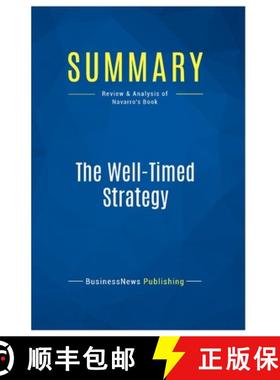 【3-4周达】Summary: The Well-Timed Strategy: Review and Analysis of Navarro's Book [9782511041437]
