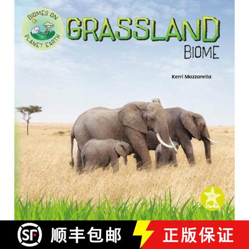 【3-4周达】Grassland Biome [9781638975823]
