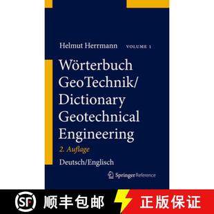Engineering Dictionary Deutsch English Wörterbuch German 4周达 9783642333347 Geotechnik Englisch Geotechnical
