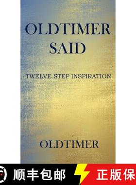 【3-4周达】Oldtimer Said [9781949735833]