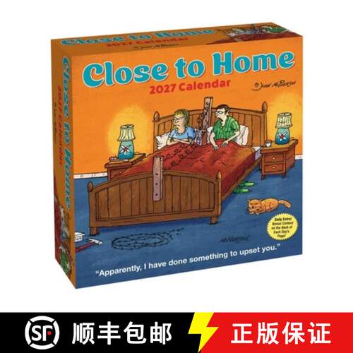 【3-4周达】Close to Home 2027 Day-to-Day Calendar [9798881608576]