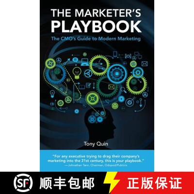 【3-4周达】The Marketer's Playbook: The CMO's Guide to Modern Marketing [9780999858509]
