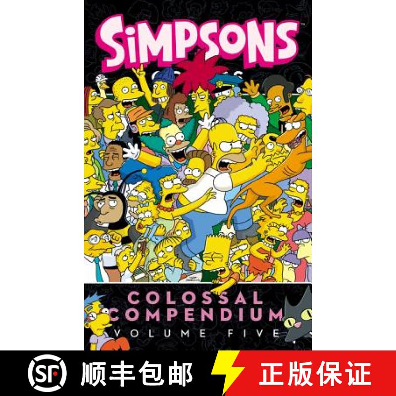 【3-4周达】Simpsons Comics Colossal Compendium, Volume 5 [9780062567543]