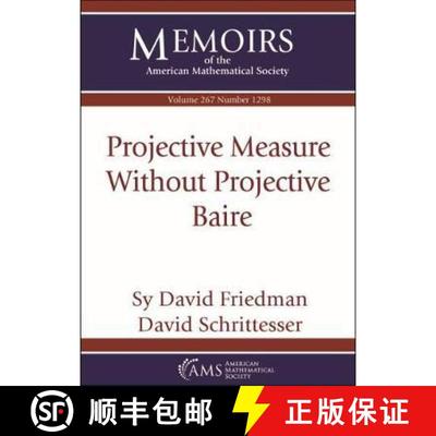 【3-4周达】Projective Measure Without Projective Baire [9781470442965]