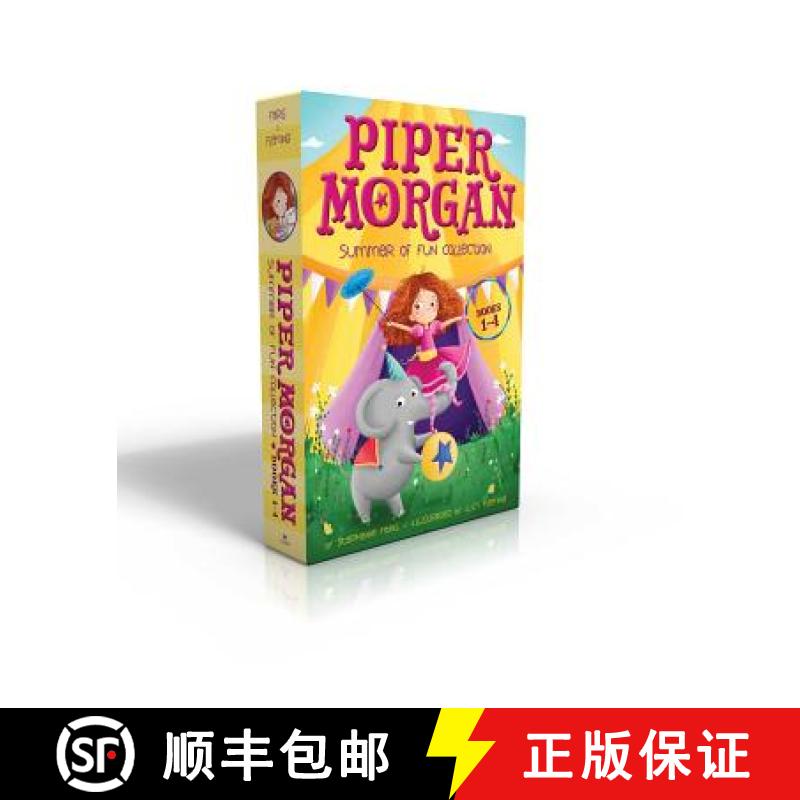 【3-4周达】Piper Morgan Summer of Fun Collection Books 1-4 (Boxed Set): Piper Morgan Joins the Circus... [9781481499781]