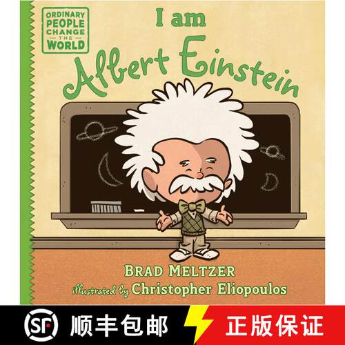 【3-4周达】精装 I am Albert Einstein [9780803740846]