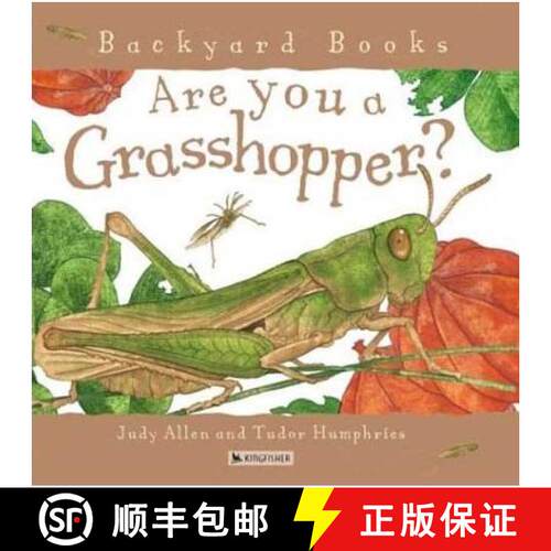 【3-4周达】(HM) Backyard Books: Are You A Grasshopper [9780753458068]