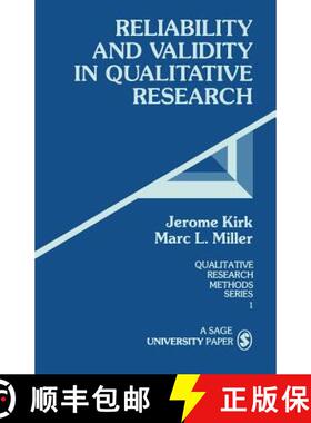 【3-4周达】Reliability and Validity in Qualitative Research [9780803924703]