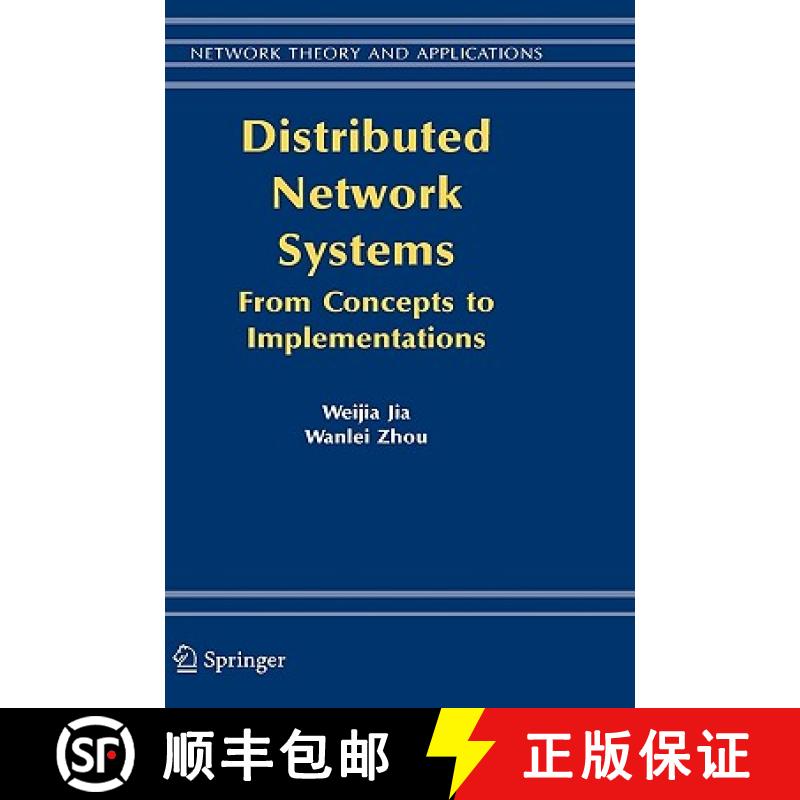 【4周达】Distributed Network Systems : From Concepts to Implementations [9780387238395]