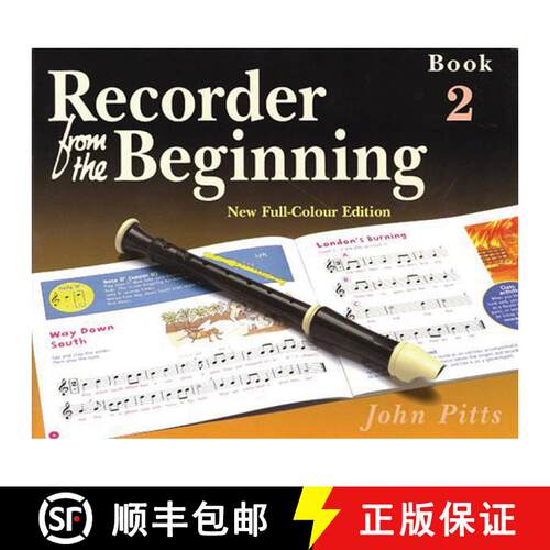 【3-4周达】Recorder from the Beginning - Book 2: Full Color Edition - Pupils Edition [9781844495238]