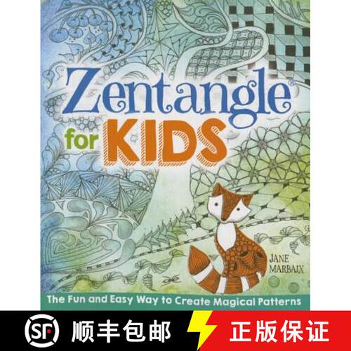 【3-4周达】Zentangle for Kids [9781454919025]