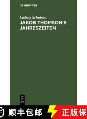 【3-4周达】Jakob Thomson's Jahreszeiten [9783112438619]