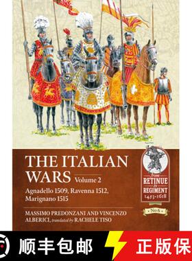 【3-4周达】The Italian Wars: Volume 2 - Agnadello 1509, Ravenna 1512, Marignano 1515 [9781913118808]