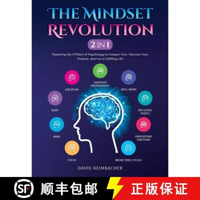 【3-4周达】The Mindset Revolution [2-in-1]: Mastering the 9 Pillars of Psychology to Conquer Fear, Di... [9781957667584]