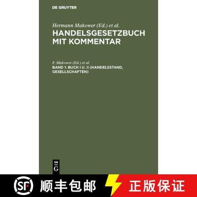 【3-4周达】Buch I u. II (Handelsstand, Gesellschaften) [9783111159232]