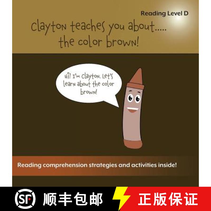 【3-4周达】Clayton Teaches You About...The Color Brown [9781948569125]