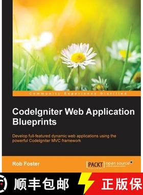 预订 CodeIgniter Web Application Blueprints [9781783287093]