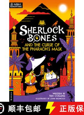 Sherlock Bones and the Curse of the Pharaoh's Mask: A Puzzle Adventure Volume 2 [9781780557519]
