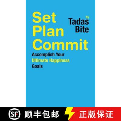 【3-4周达】Set Plan Commit: Accomplish Your Ultimate Happiness Goals [9781504385831]