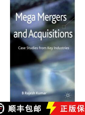 【3-4周达】Mega Mergers and Acquisitions: Case Studies from Key Industries [9781137005892]