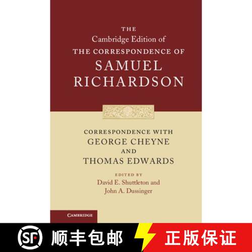 【3-4周达】精装 Correspondence with George Cheyne and Thomas Edwards: - Correspondence with George Ch... [9780521822855]