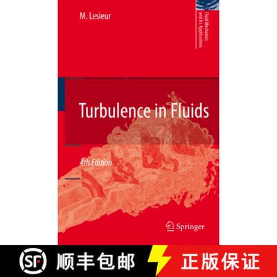 【3-4周达】Turbulence in Fluids (Fourth Edition 2008) [9789401781305]
