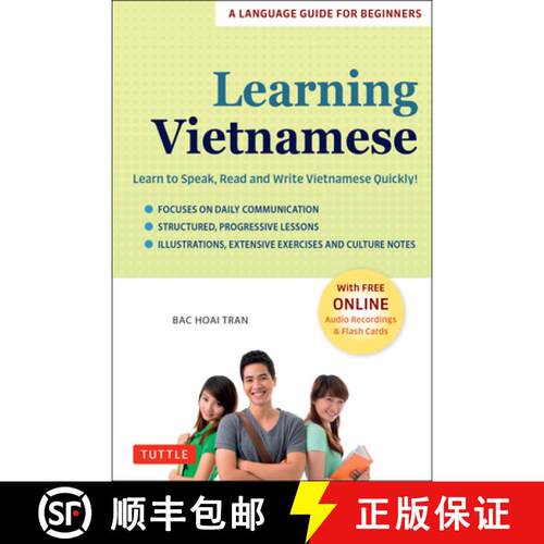 【3-4周达】Learning Vietnamese: A Language Guide for Beginners: Learn to Speak, Read and Write Vietna... [9780804854467]