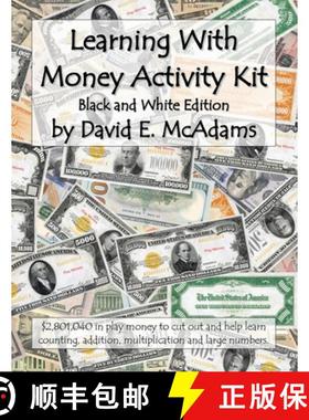 【3-4周达】Learning With Money Activity Kit: $2,801,040 in play money to cut out and help learn count... [9781632703286]
