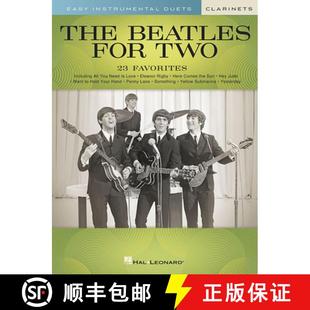 Instrumental 9781540048141 The Two Clarinets for 4周达 Beatles Duets Easy