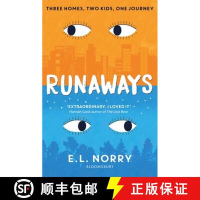 【3-4周达】Runaways : An irresistible story about finding your true home [9781526683335]